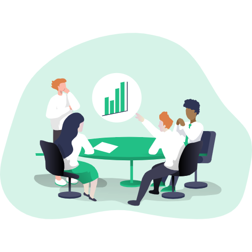 Ilustrasi analisis data performa sekolah