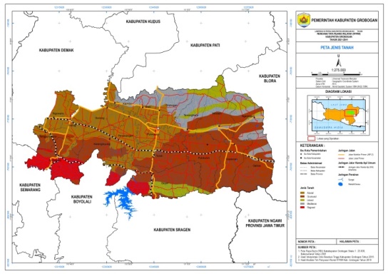 Perbedaan Warna di Peta Jenis Tanah untuk Menentukan Jenis Tanah – infra.proporsijogja.com