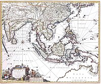 Peta Kepulauan Indonesia pada abad ke-17 yang dibuat oleh Nicolaes Visscher II - commons.wikimedia.org